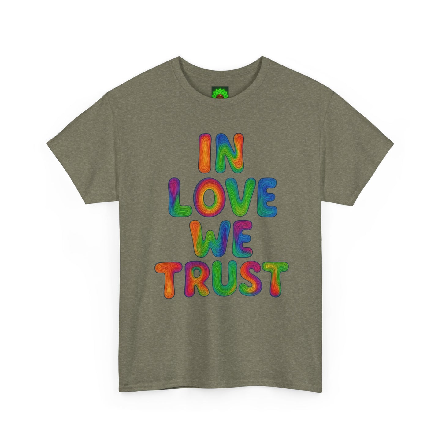 'In Love We Trust' 💙 T-Shirt, Perfect for Casual Outings, Affirmation Gifts, Everyday Wear