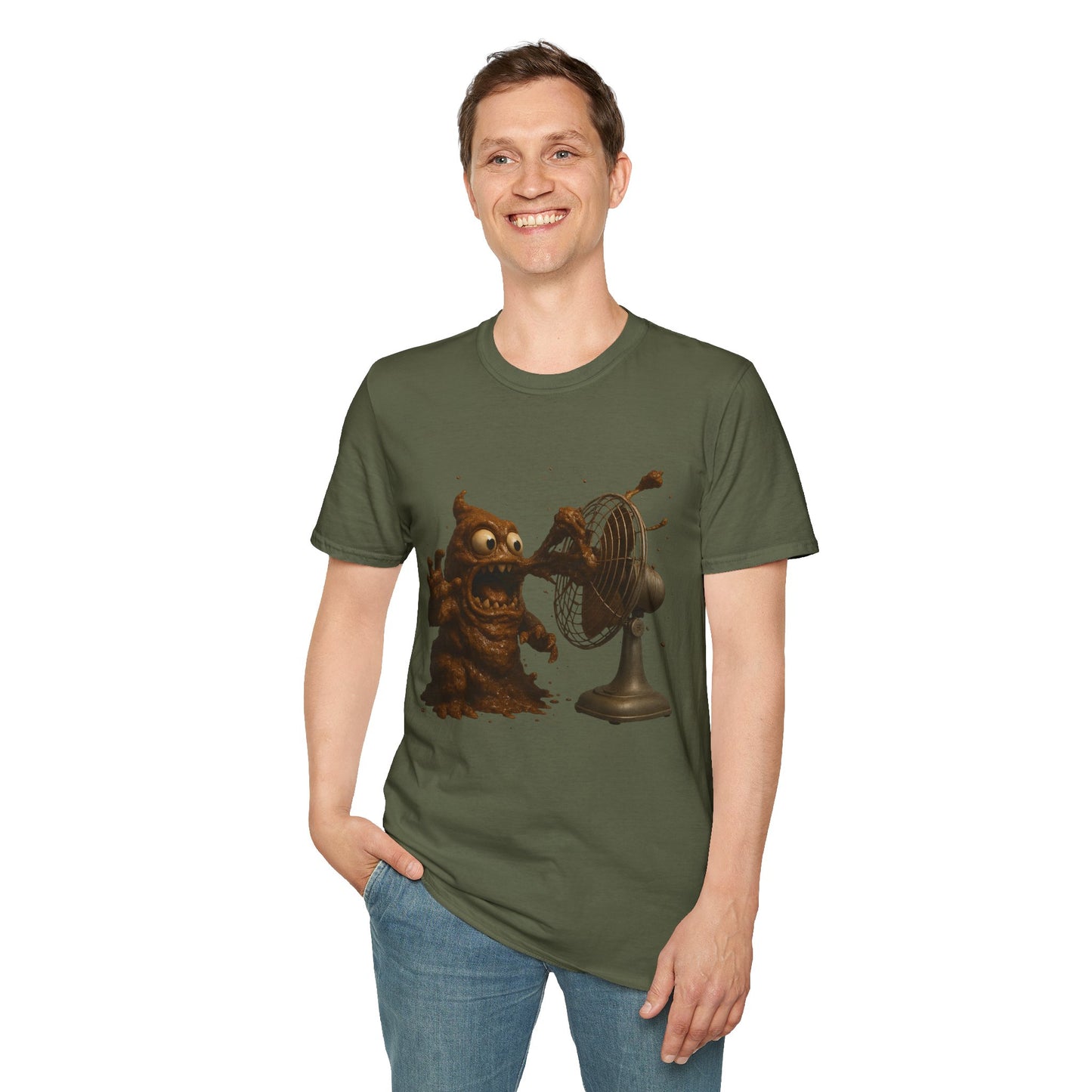 When Sh*t Hits The Fan, Funny Gift, Casual Wear, Quirky Tee, Everyday Comfort, Birthday Present