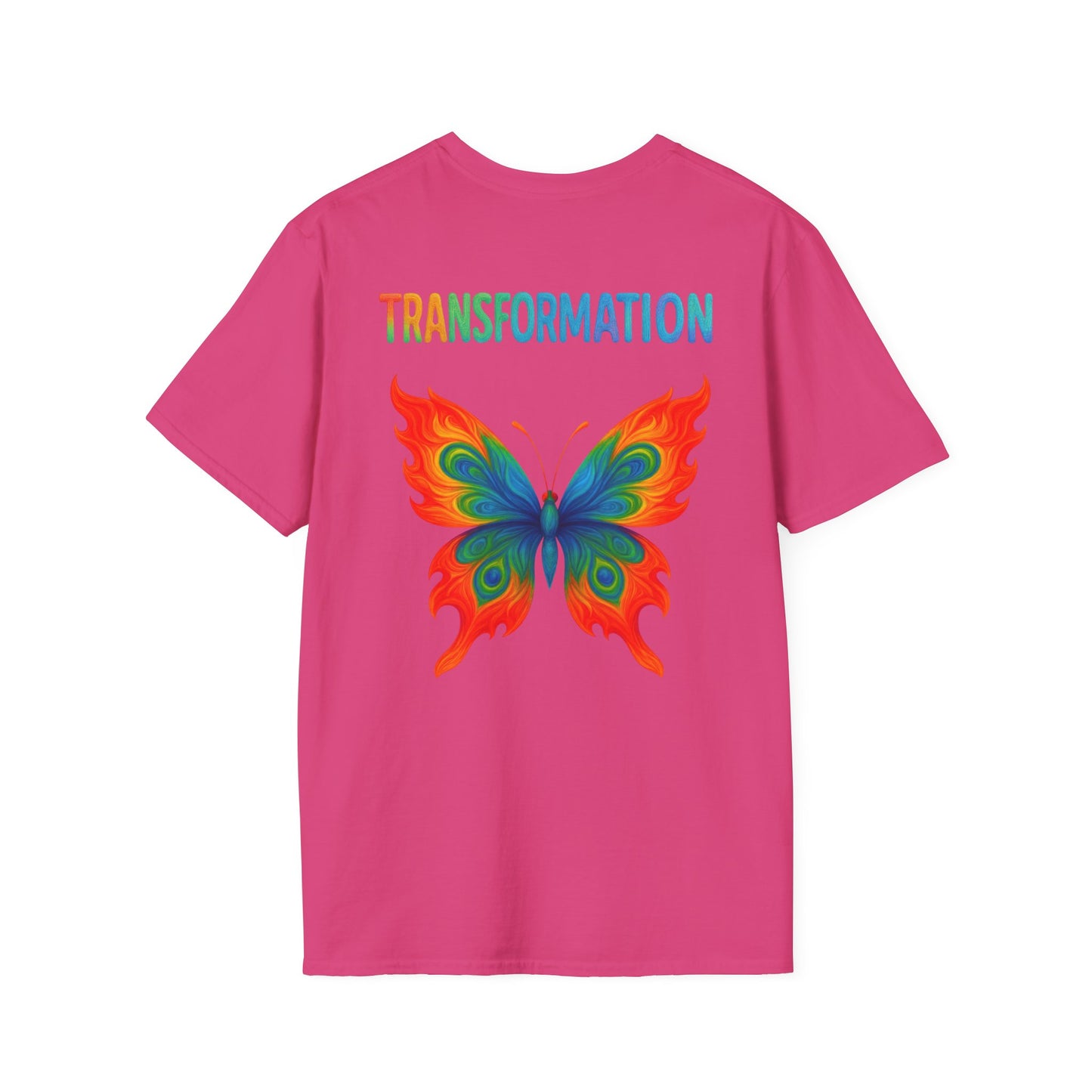 Beautiful Transformation T-Shirt, Colorful Caterpillar and Butterfly Tee, Nature Inspired Art Shirt, Unique Gift for Nature Lovers