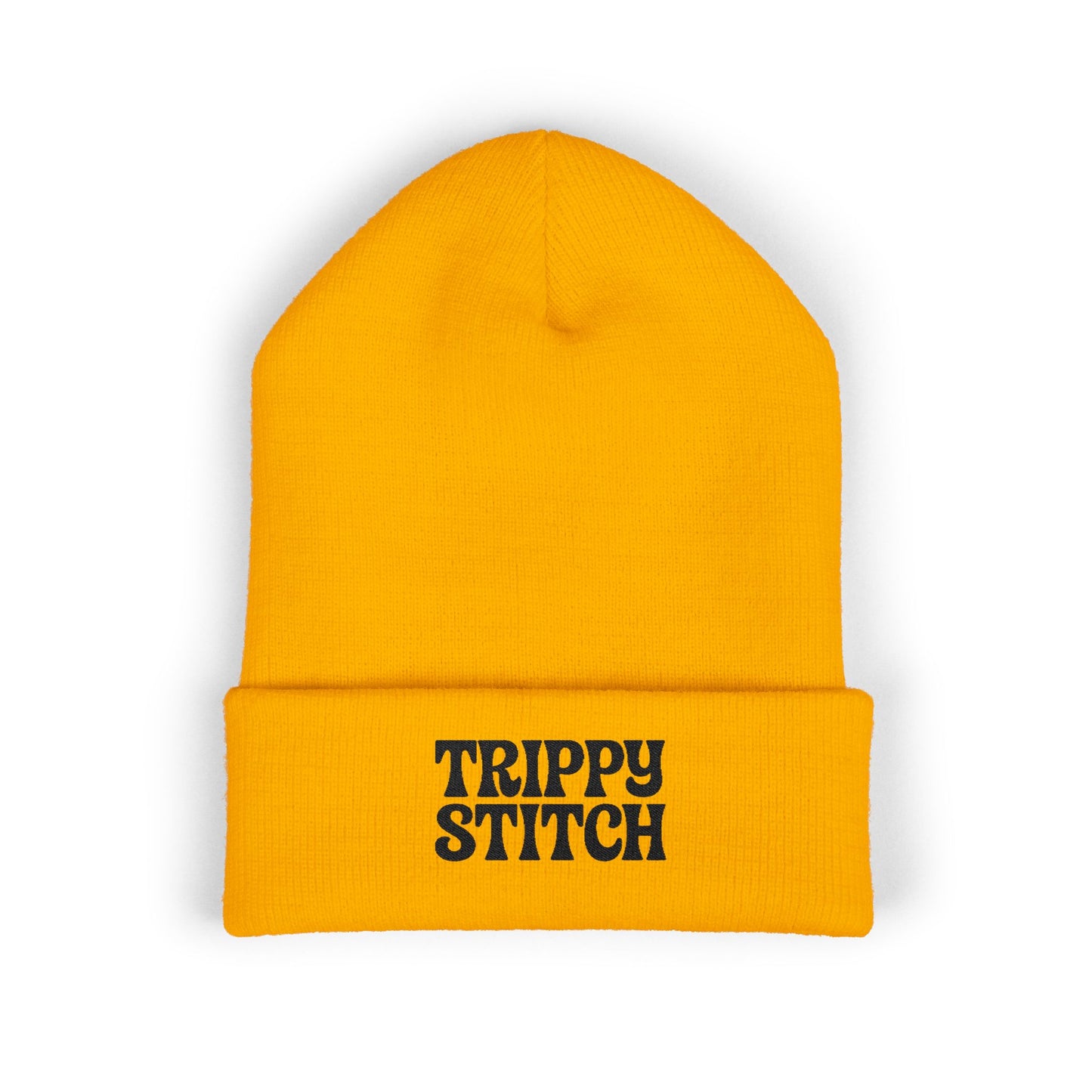 Trippy Stitch Beanie - Classic Cuffed Hat for Style, Winter, Gifts, Outdoor Activities, Streetwear