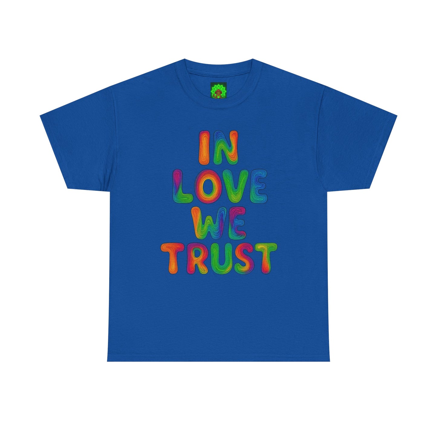 'In Love We Trust' 💙 T-Shirt, Perfect for Casual Outings, Affirmation Gifts, Everyday Wear