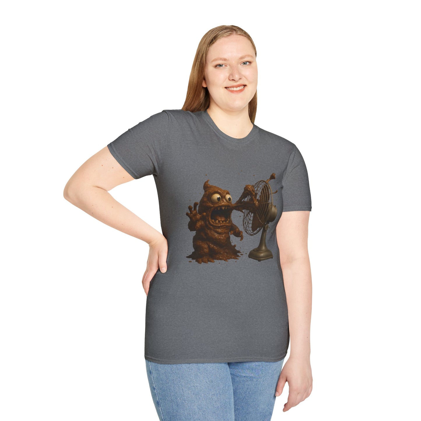When Sh*t Hits The Fan, Funny Gift, Casual Wear, Quirky Tee, Everyday Comfort, Birthday Present