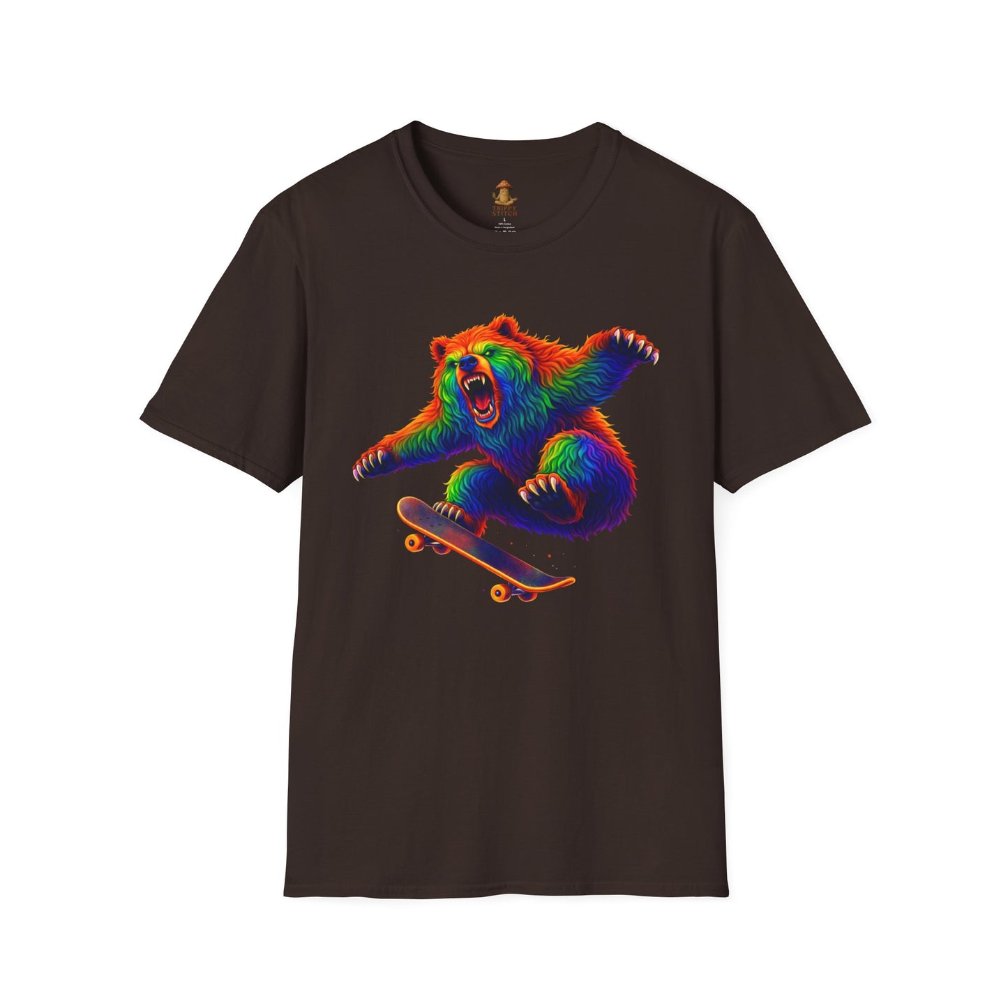Skateboarding Bear Tee