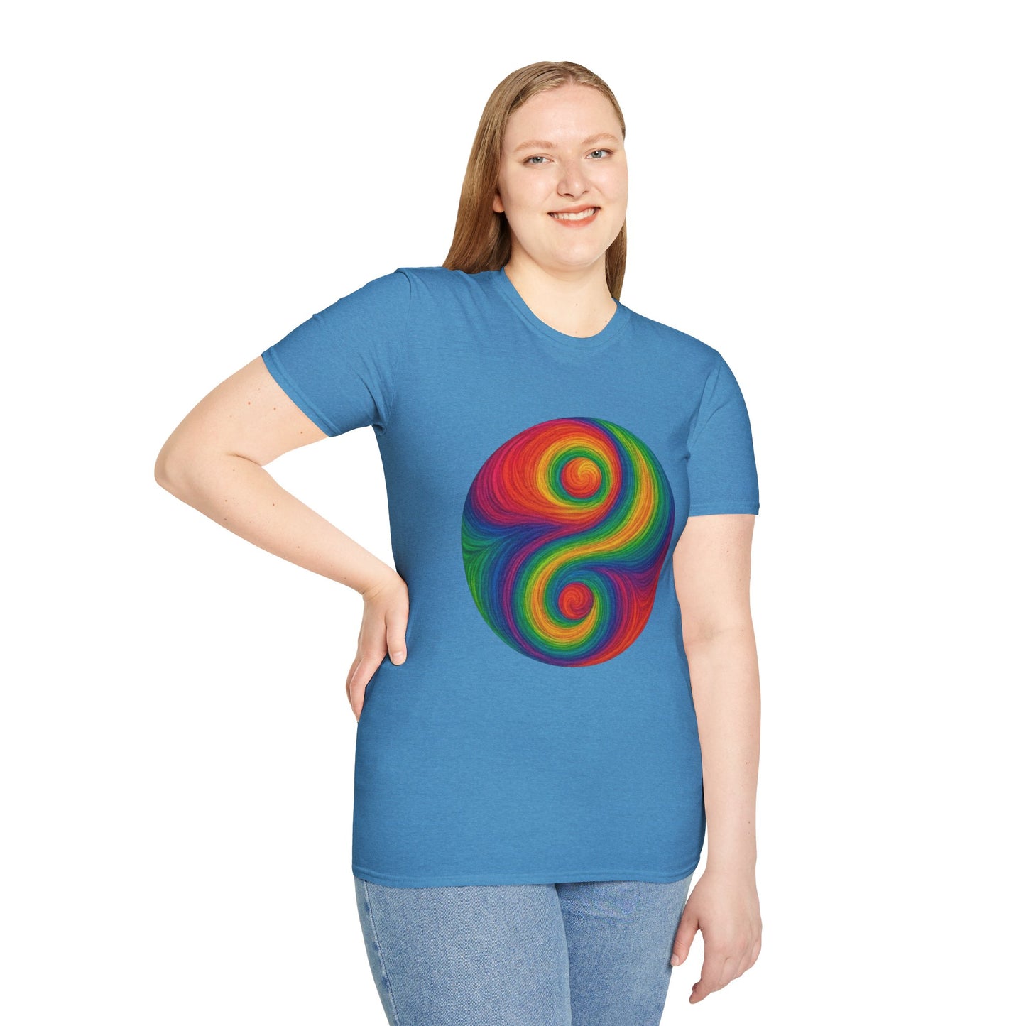 Trippy Stitch Yin Yang T-Shirt ☯️