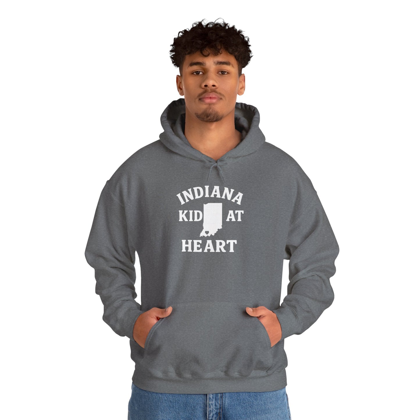 Indiana Kid at Heart Hoodie ❤️Born and raised