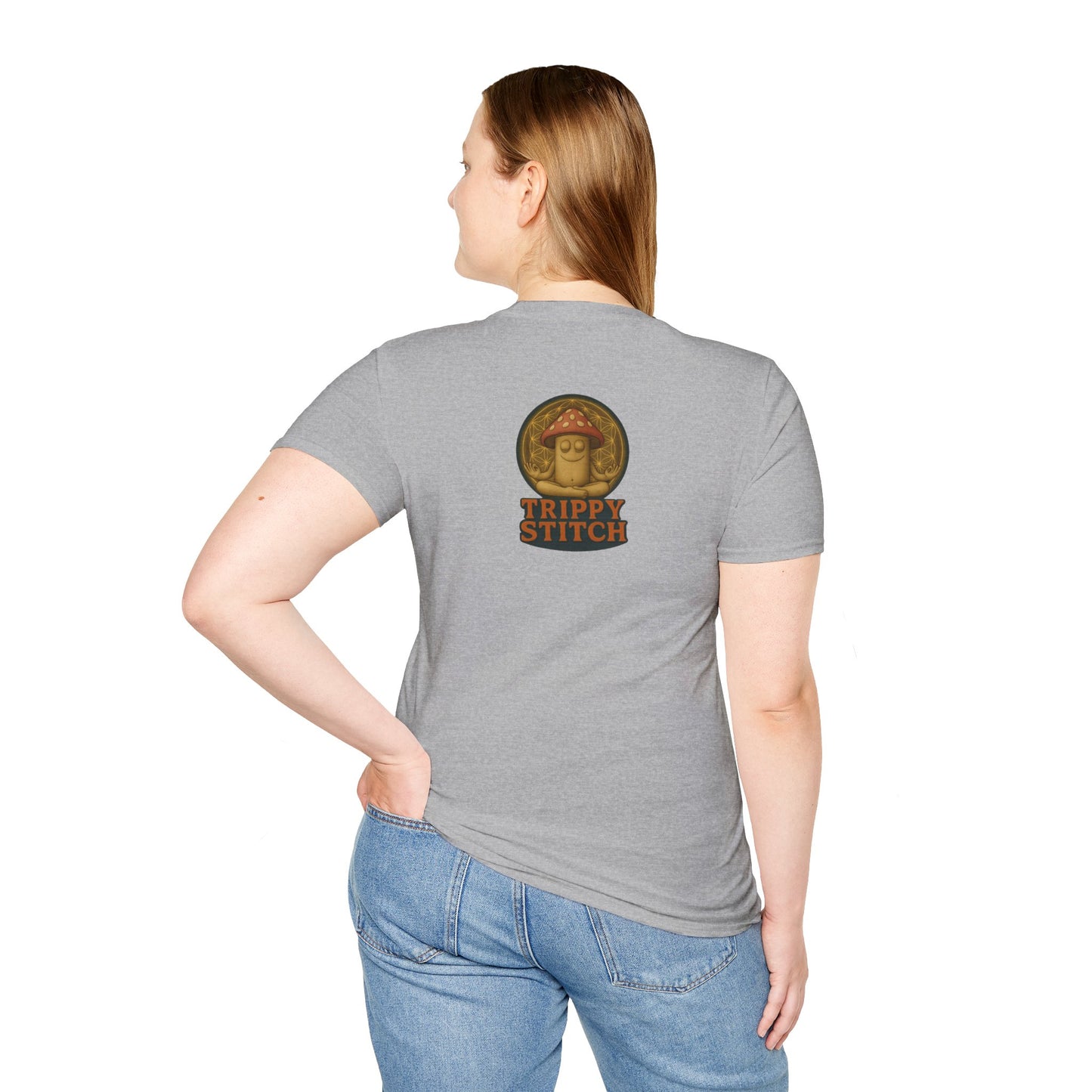 FUNGI🍄-T-Shirt for Fungi Lovers, Quirky Gift, Festival Wear, Casual Style, Nature Theme