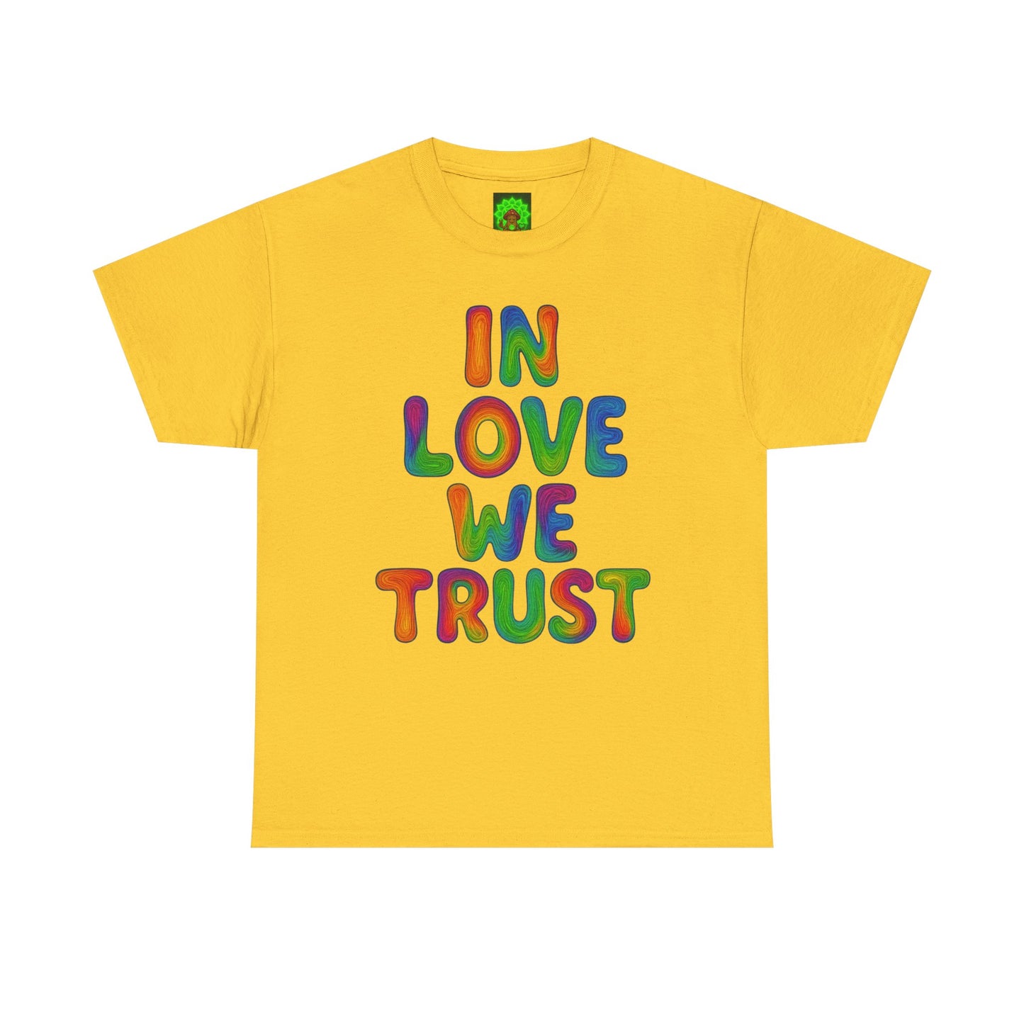 'In Love We Trust' 💙 T-Shirt, Perfect for Casual Outings, Affirmation Gifts, Everyday Wear