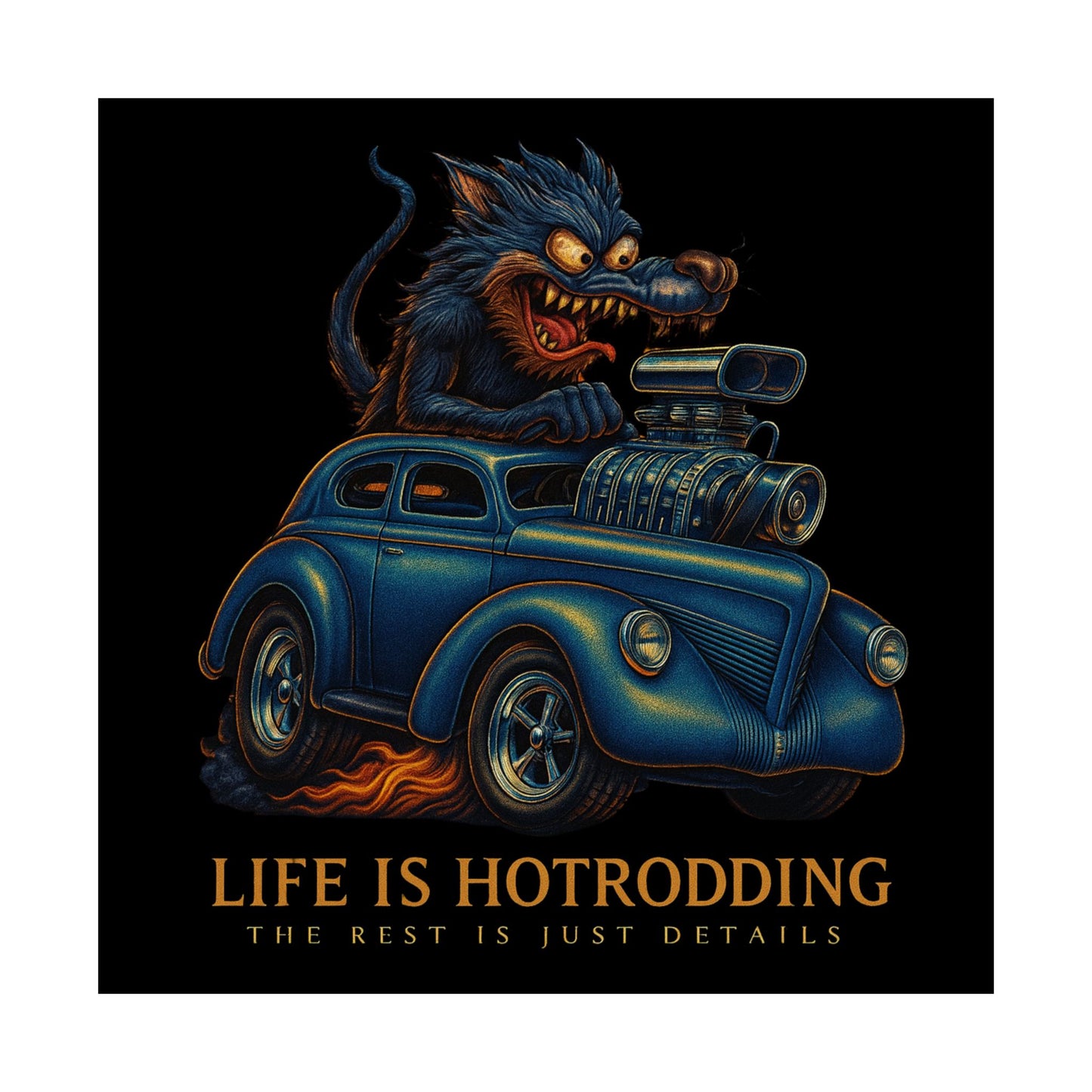 Ron's Rat Rod Poster