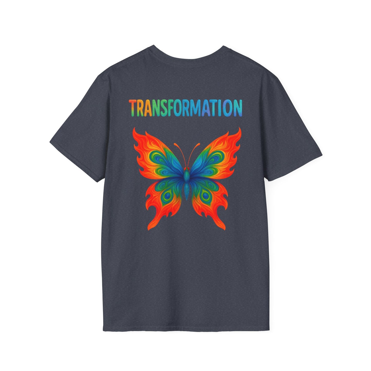 Beautiful Transformation T-Shirt, Colorful Caterpillar and Butterfly Tee, Nature Inspired Art Shirt, Unique Gift for Nature Lovers