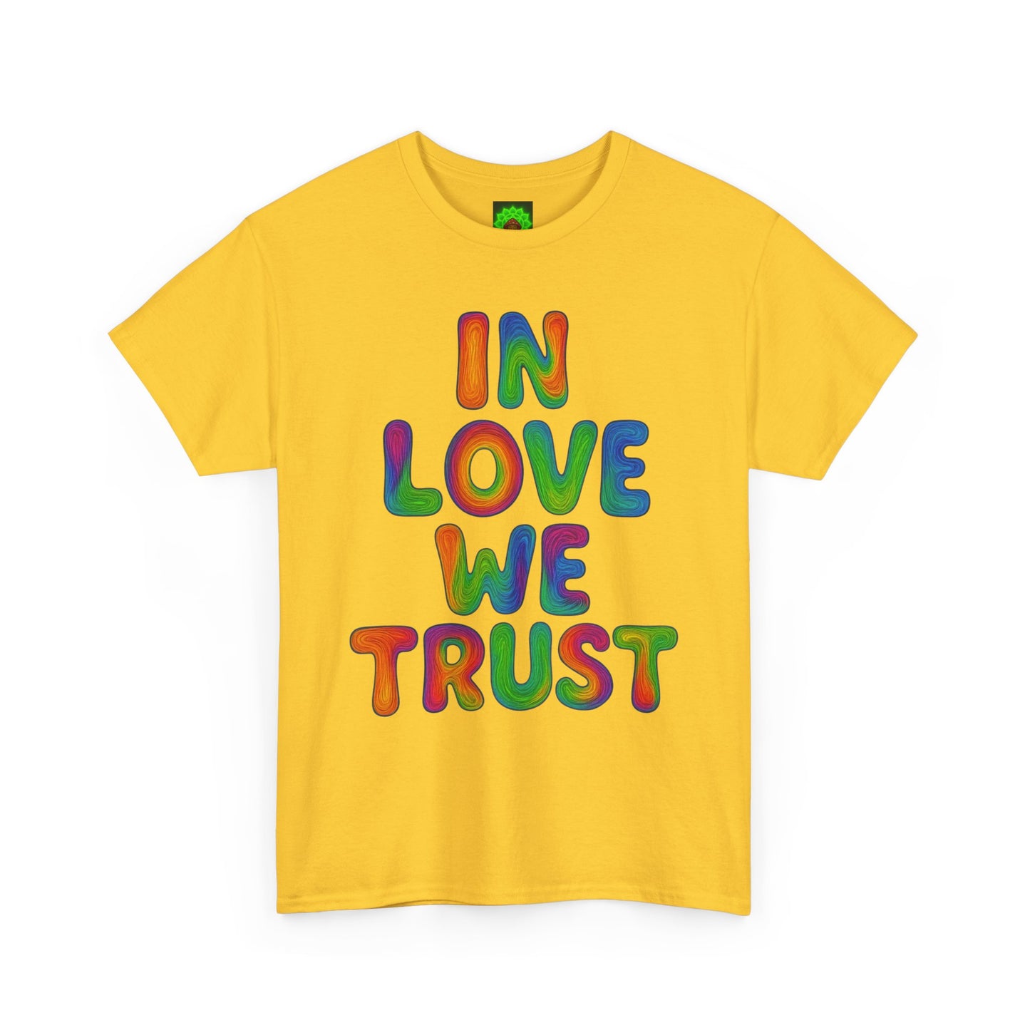'In Love We Trust' 💙 T-Shirt, Perfect for Casual Outings, Affirmation Gifts, Everyday Wear