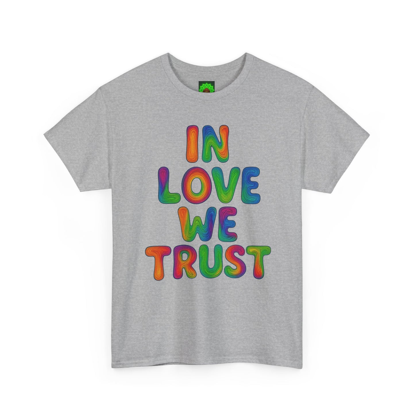 'In Love We Trust' 💙 T-Shirt, Perfect for Casual Outings, Affirmation Gifts, Everyday Wear