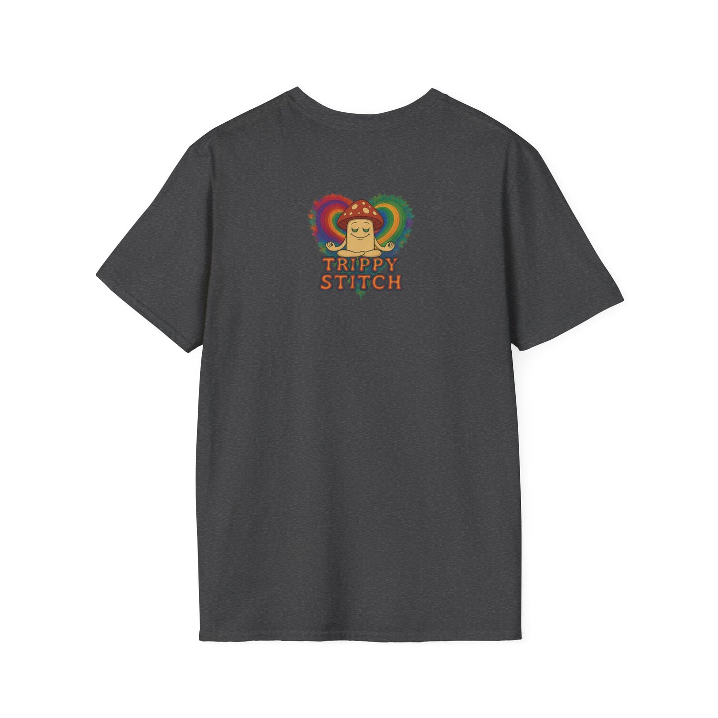 Kindness 💚❤️💙Softstyle T-Shirt, Colorful Graphic Tee, Positive Vibes Shirt, Cute Gift for Friends, Uplifting Fashion Statement