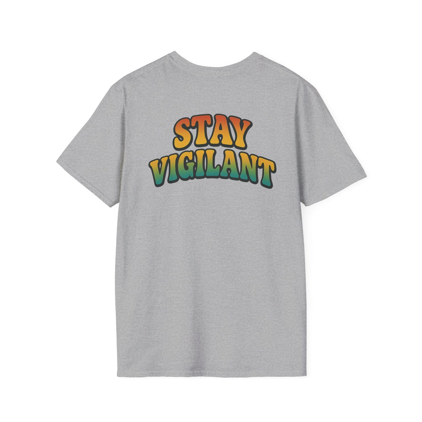 Calm Amid the Chaos Shirt, Stay Vigilant, Positive Vibes Clothing