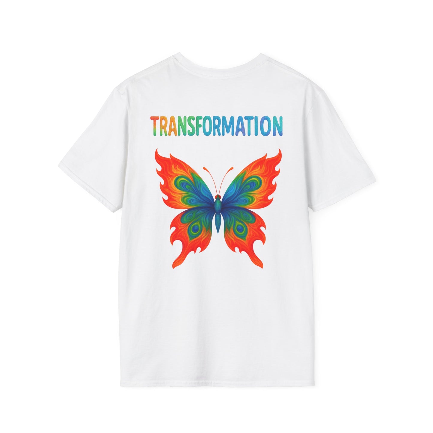 Beautiful Transformation T-Shirt, Colorful Caterpillar and Butterfly Tee, Nature Inspired Art Shirt, Unique Gift for Nature Lovers