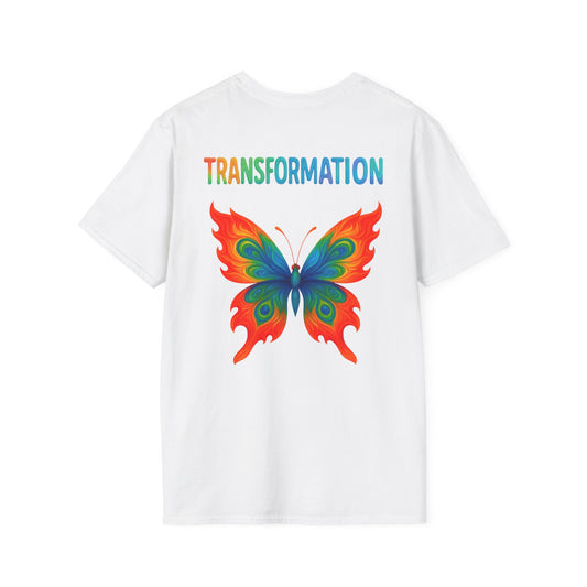 Beautiful Transformation T-Shirt, Colorful Caterpillar and Butterfly Tee, Nature Inspired Art Shirt, Unique Gift for Nature Lovers