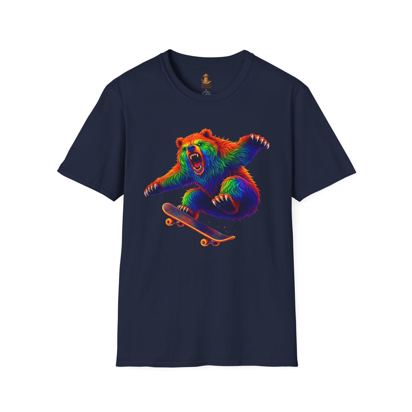 Skateboarding Bear Tee