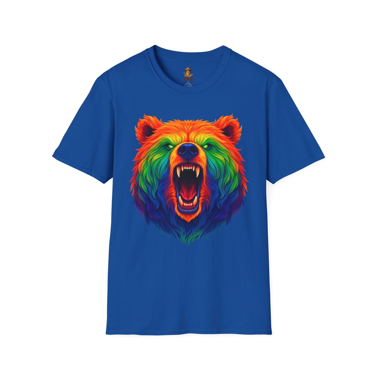 Roaring Bear 2.0 Unity Tee ( 7 chakra colors )