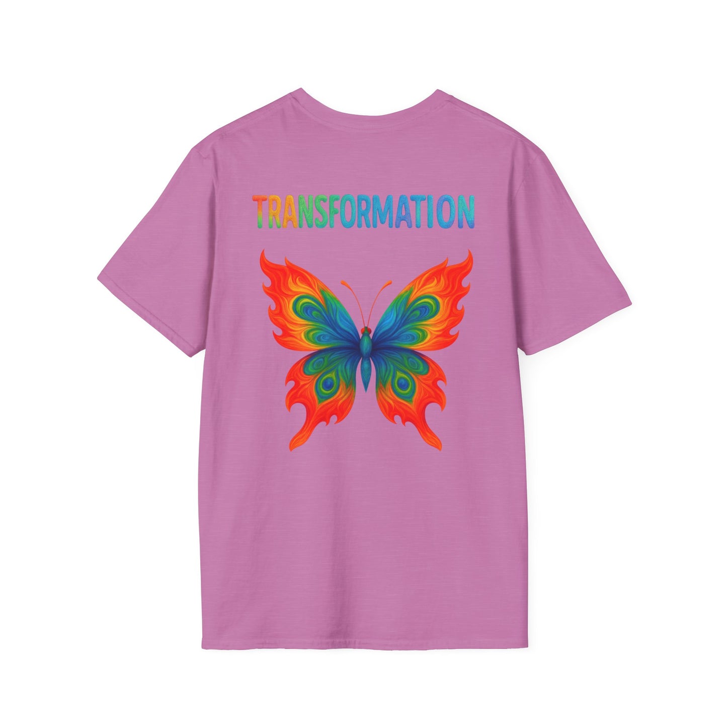 Beautiful Transformation T-Shirt, Colorful Caterpillar and Butterfly Tee, Nature Inspired Art Shirt, Unique Gift for Nature Lovers