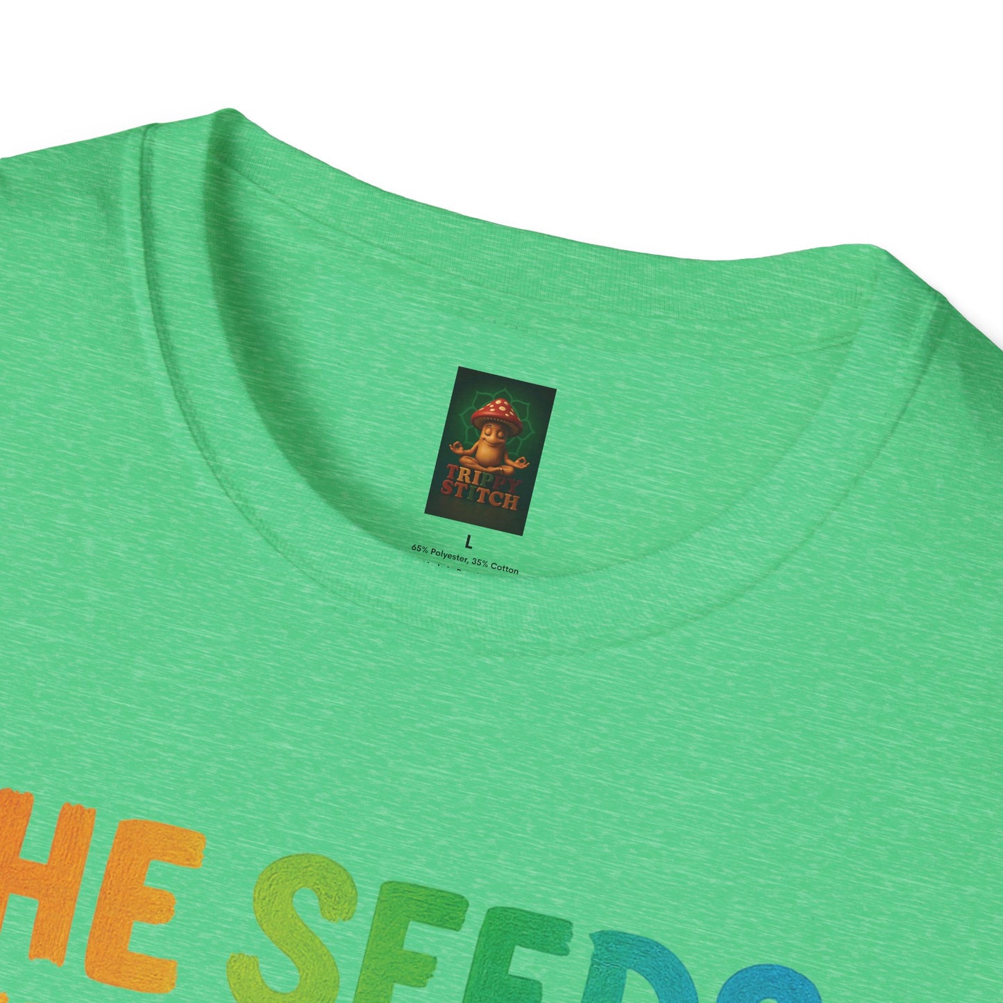SEEDS OF TODAY-T-Shirt for Eco-Conscious Individuals, Unisex T-Shirt, Planting Seeds Shirt, Positive Vibes Tee, Gift for Nature Lovers