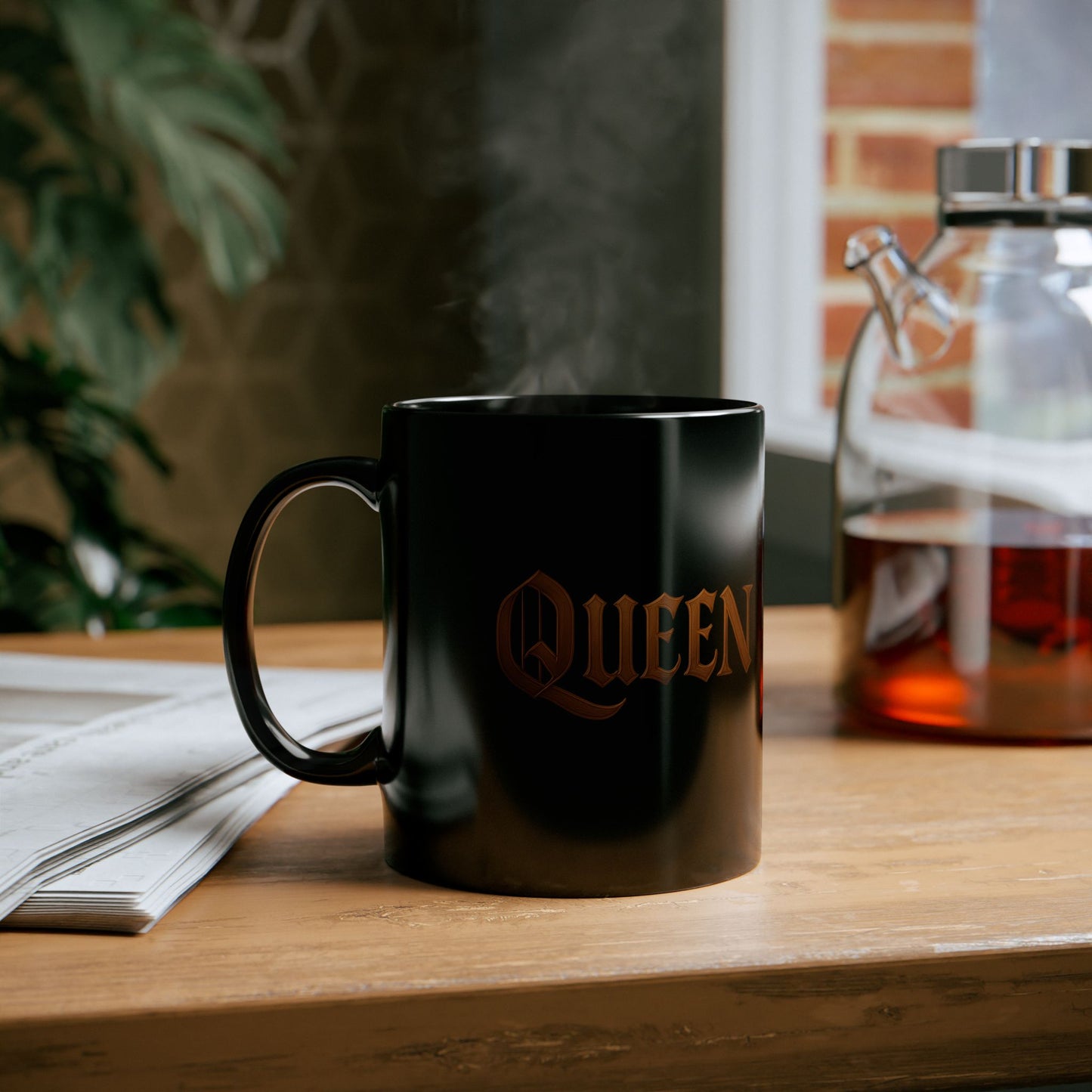 Crowned Lioness Queen Coffee Mug