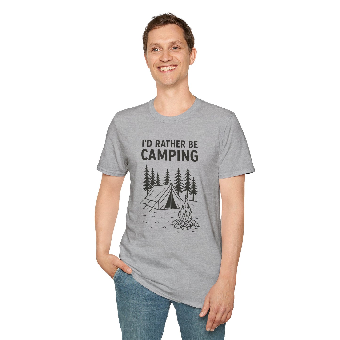 I’d Rather Be Camping Tee