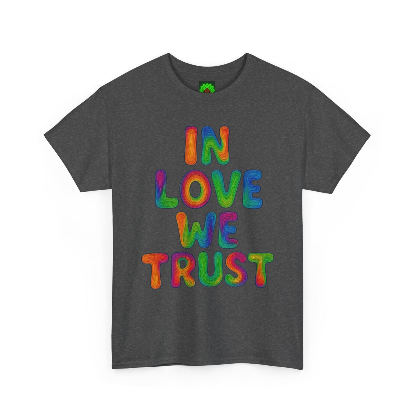 'In Love We Trust' 💙 T-Shirt, Perfect for Casual Outings, Affirmation Gifts, Everyday Wear