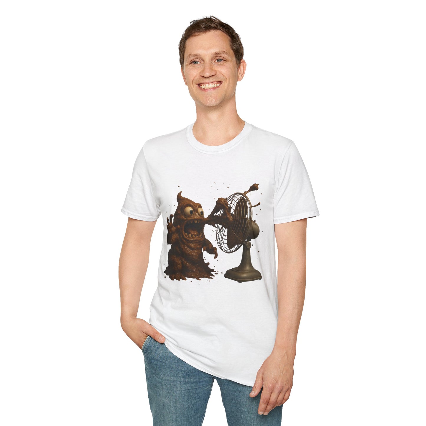 When Sh*t Hits The Fan, Funny Gift, Casual Wear, Quirky Tee, Everyday Comfort, Birthday Present