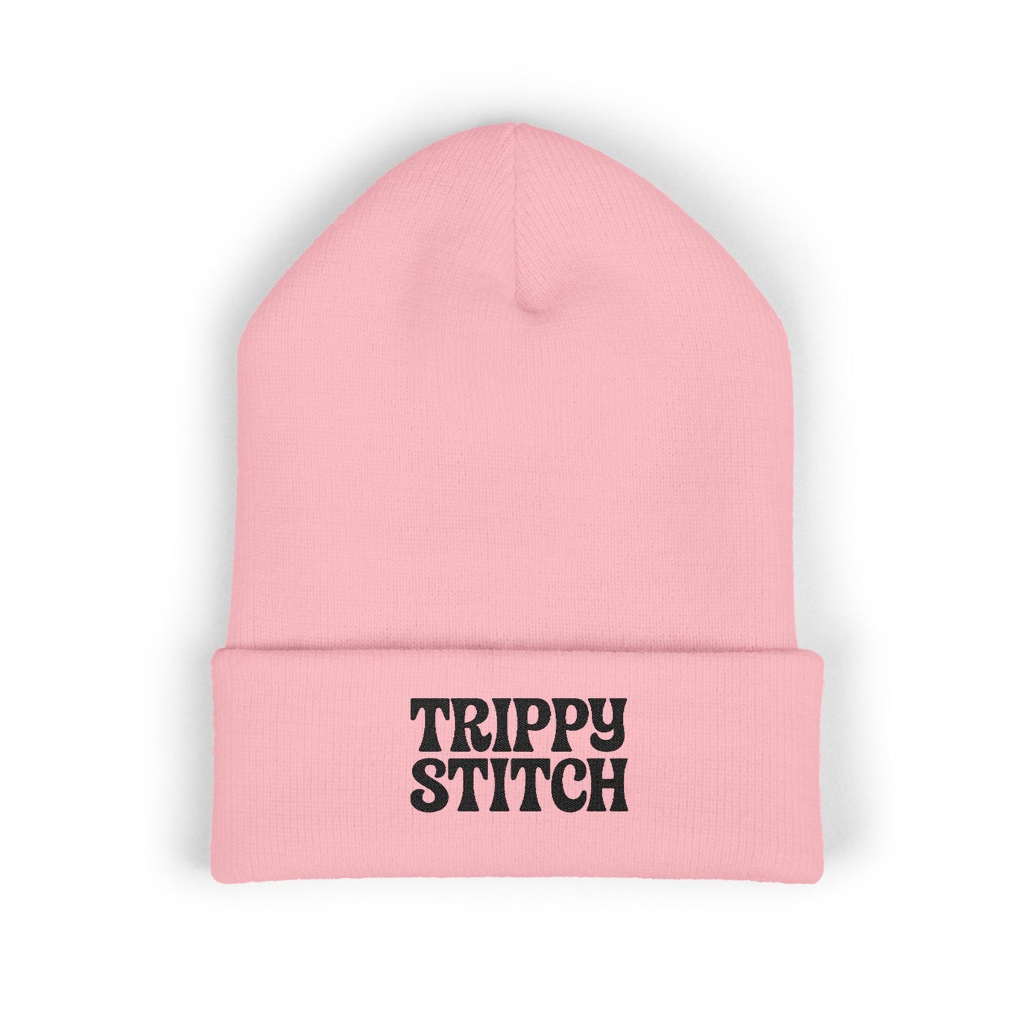 Trippy Stitch Beanie - Classic Cuffed Hat for Style, Winter, Gifts, Outdoor Activities, Streetwear