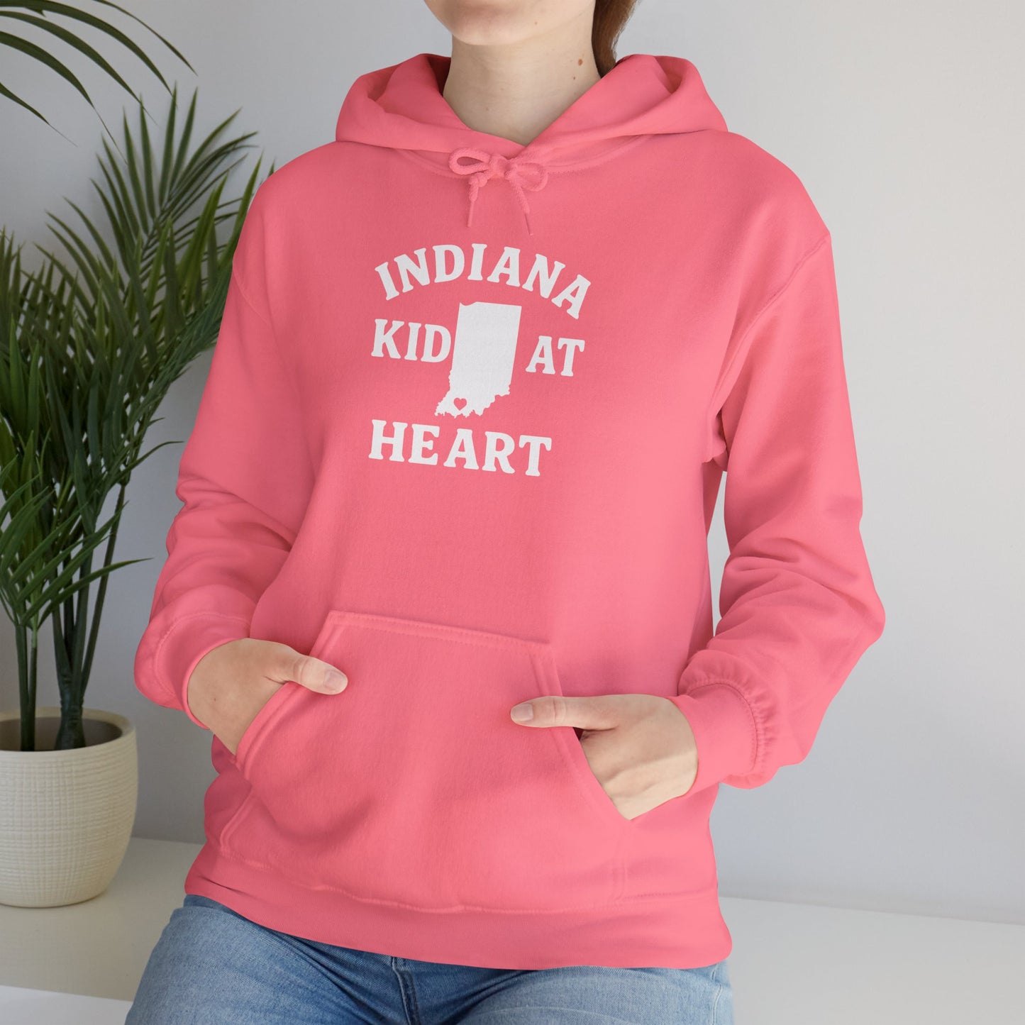 Indiana Kid at Heart Hoodie ❤️Born and raised
