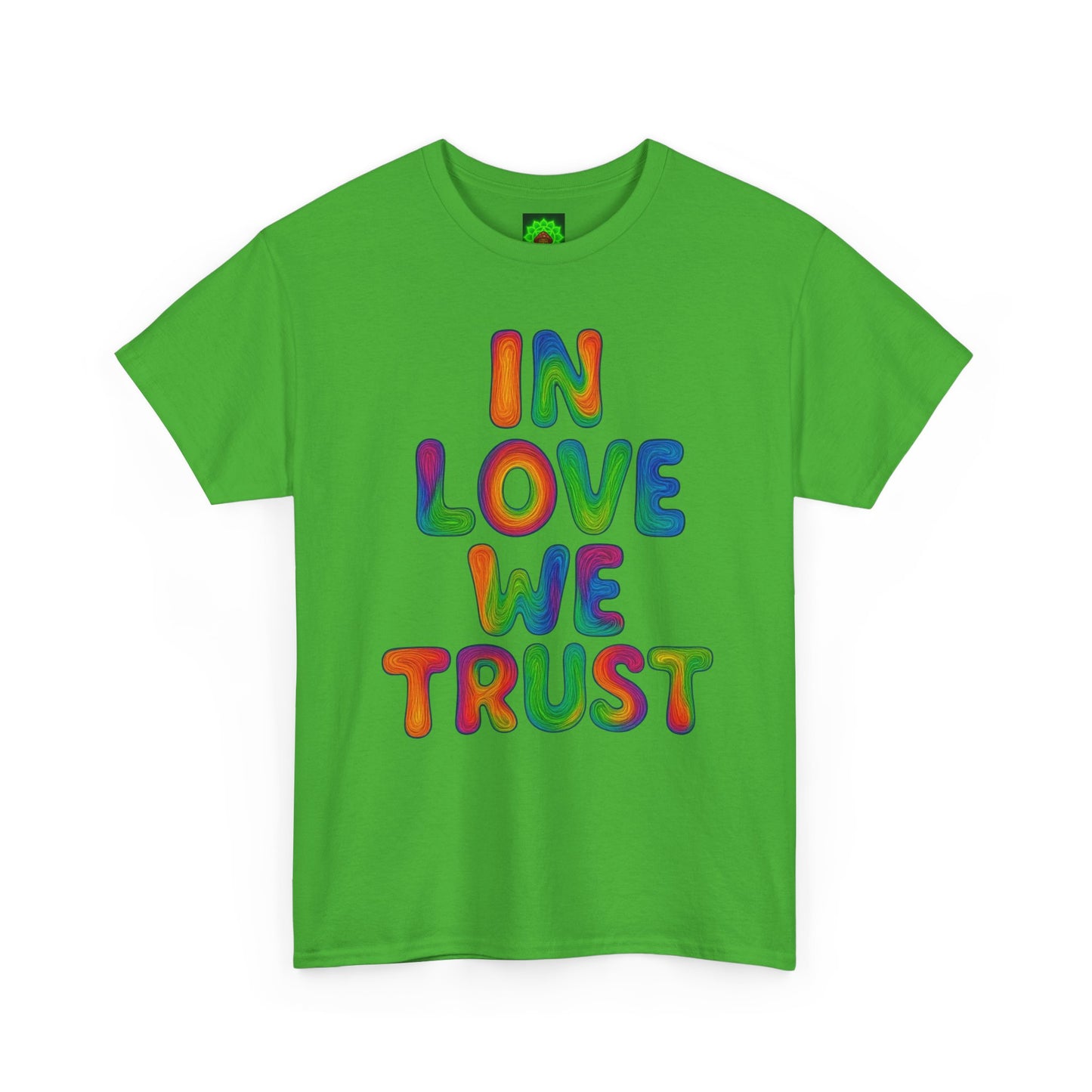 'In Love We Trust' 💙 T-Shirt, Perfect for Casual Outings, Affirmation Gifts, Everyday Wear