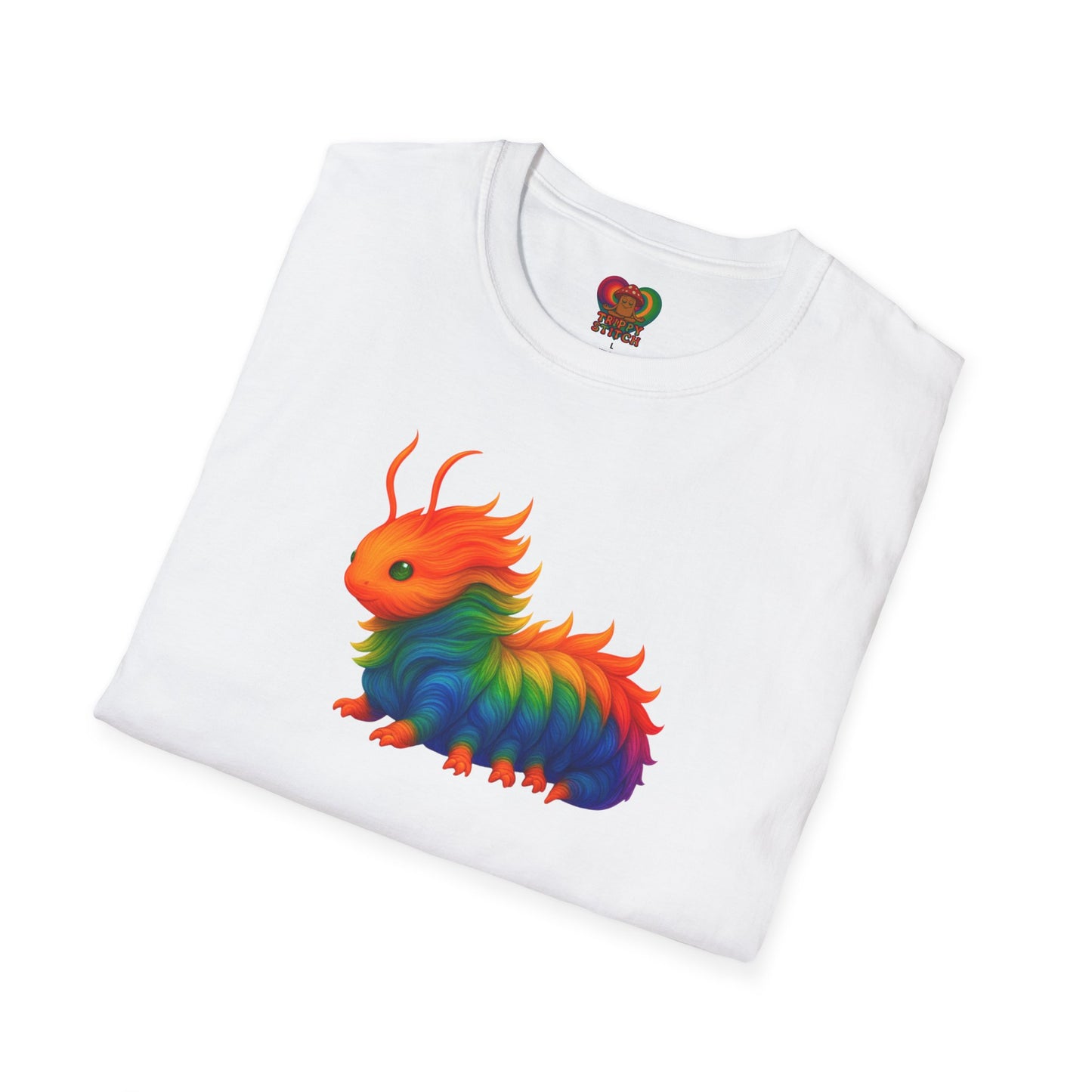 Beautiful Transformation T-Shirt, Colorful Caterpillar and Butterfly Tee, Nature Inspired Art Shirt, Unique Gift for Nature Lovers