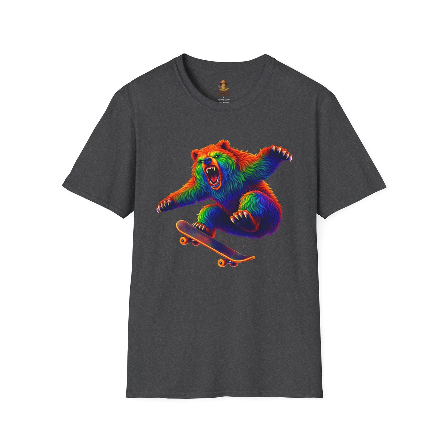 Skateboarding Bear Tee