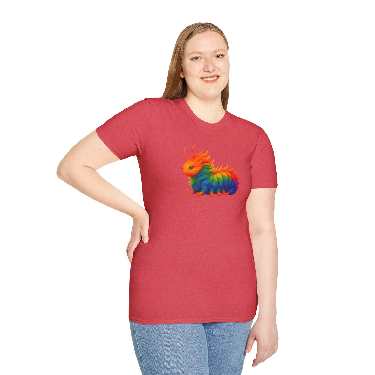 Beautiful Transformation T-Shirt, Colorful Caterpillar and Butterfly Tee, Nature Inspired Art Shirt, Unique Gift for Nature Lovers