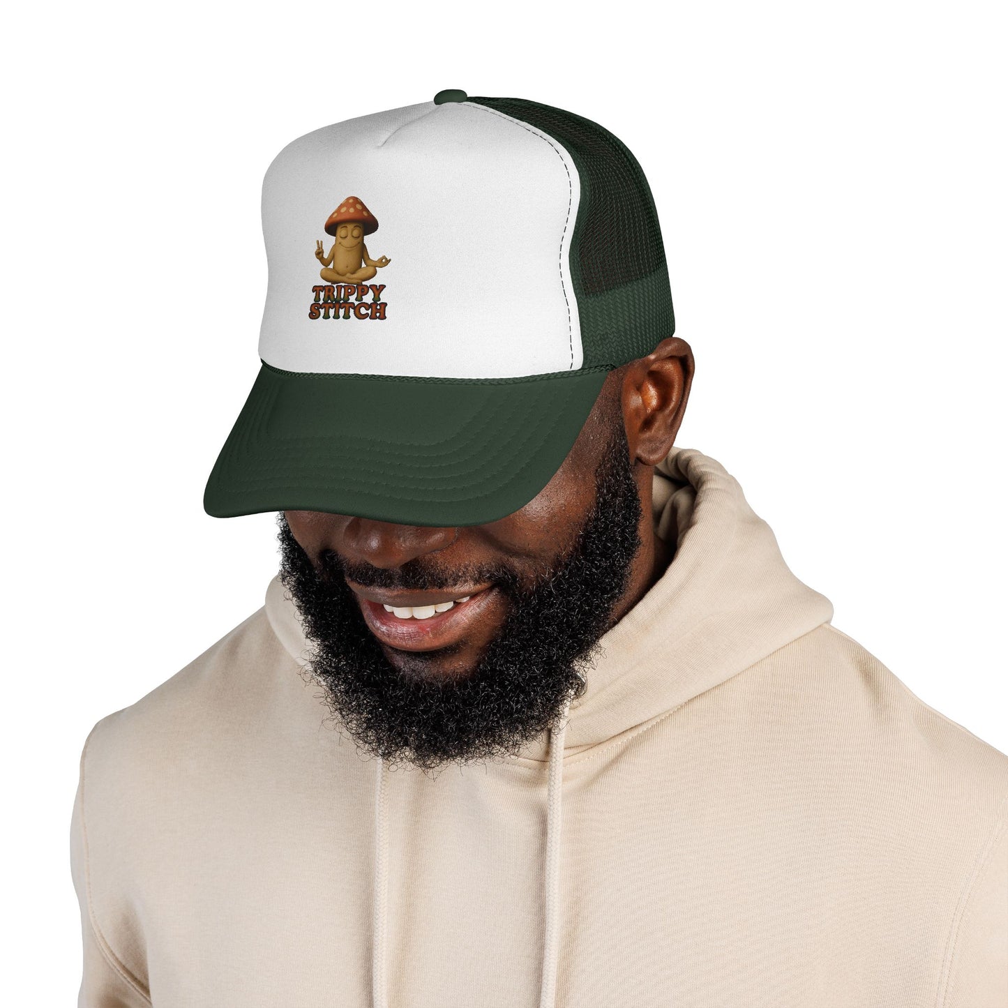 Mani the Mushroom Trucker Cap