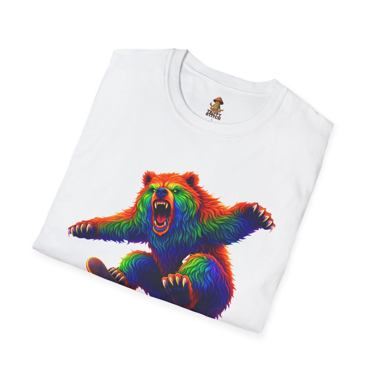 Skateboarding Bear Tee