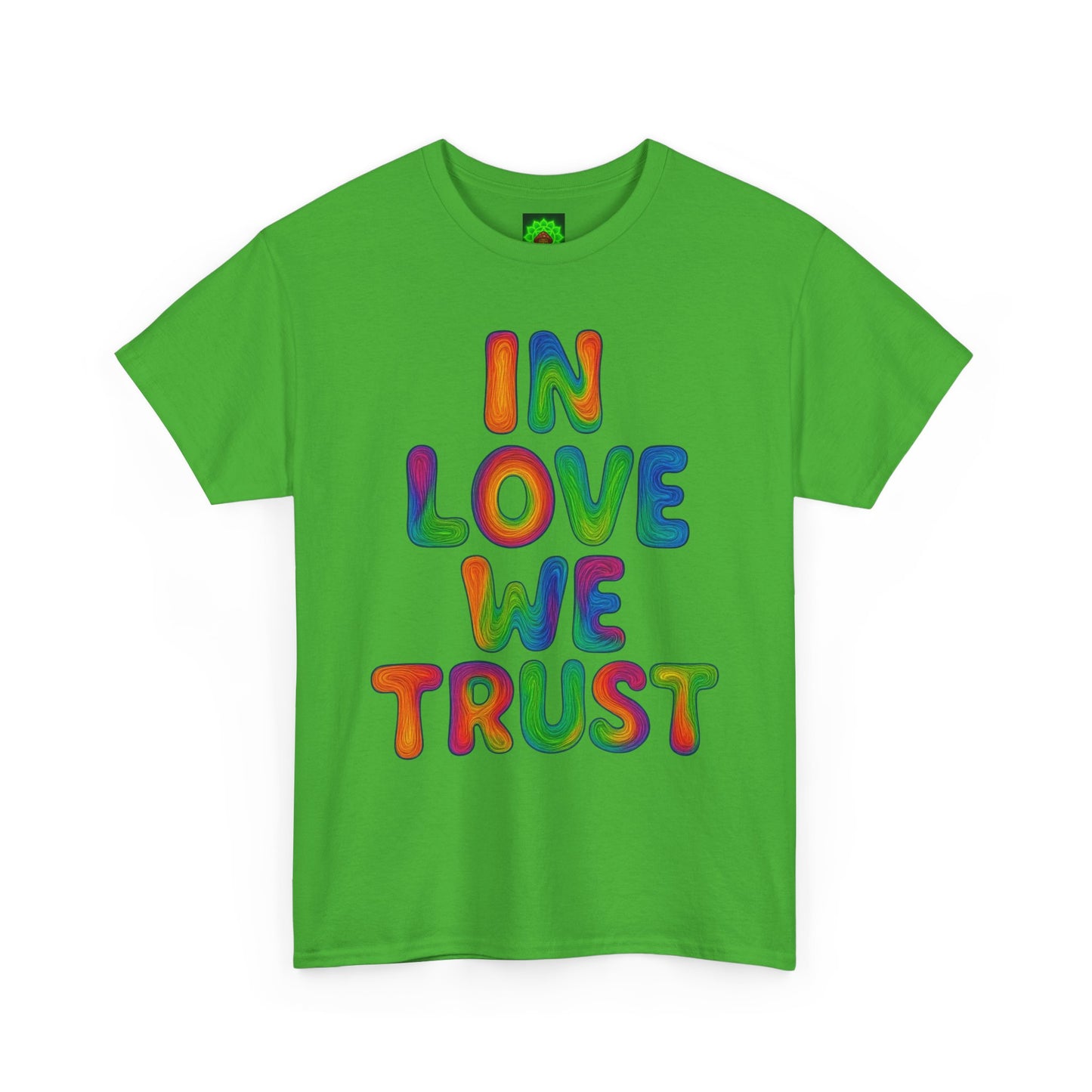 'In Love We Trust' 💙 T-Shirt, Perfect for Casual Outings, Affirmation Gifts, Everyday Wear