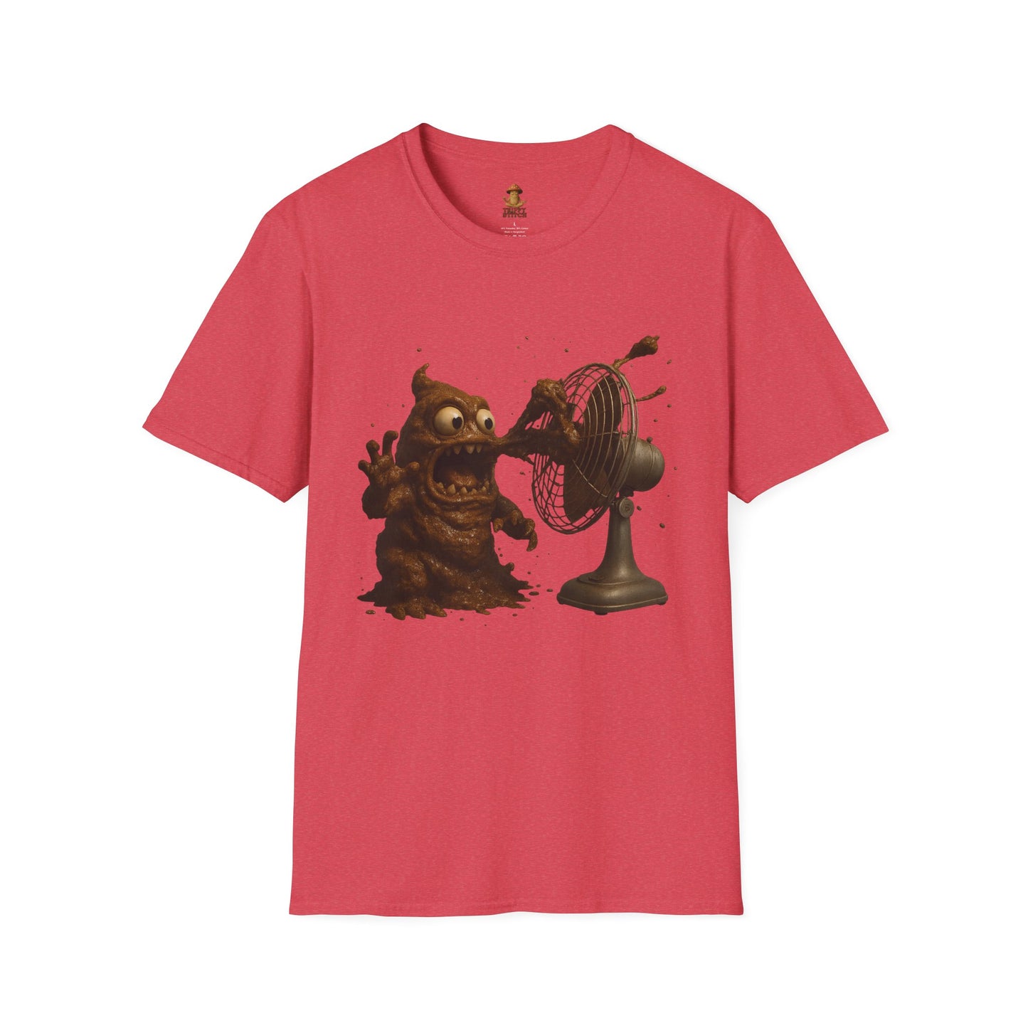 When Sh*t Hits The Fan, Funny Gift, Casual Wear, Quirky Tee, Everyday Comfort, Birthday Present