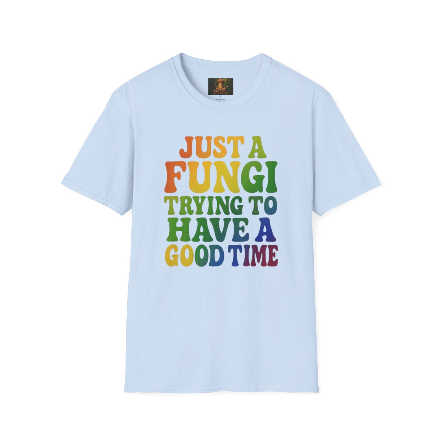 FUNGI🍄-T-Shirt for Fungi Lovers, Quirky Gift, Festival Wear, Casual Style, Nature Theme