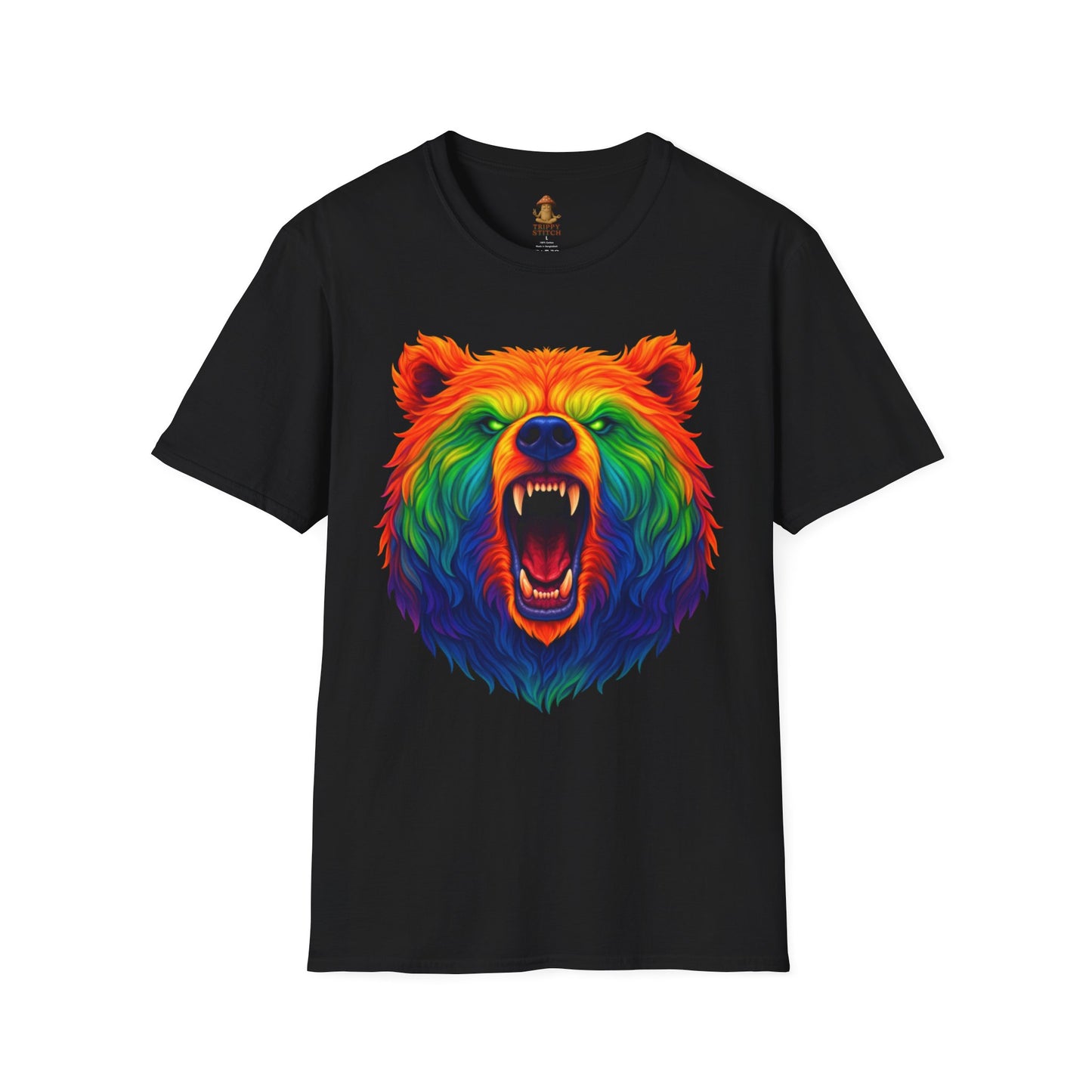 Roaring Bear 2.0 Unity Tee ( 7 chakra colors )