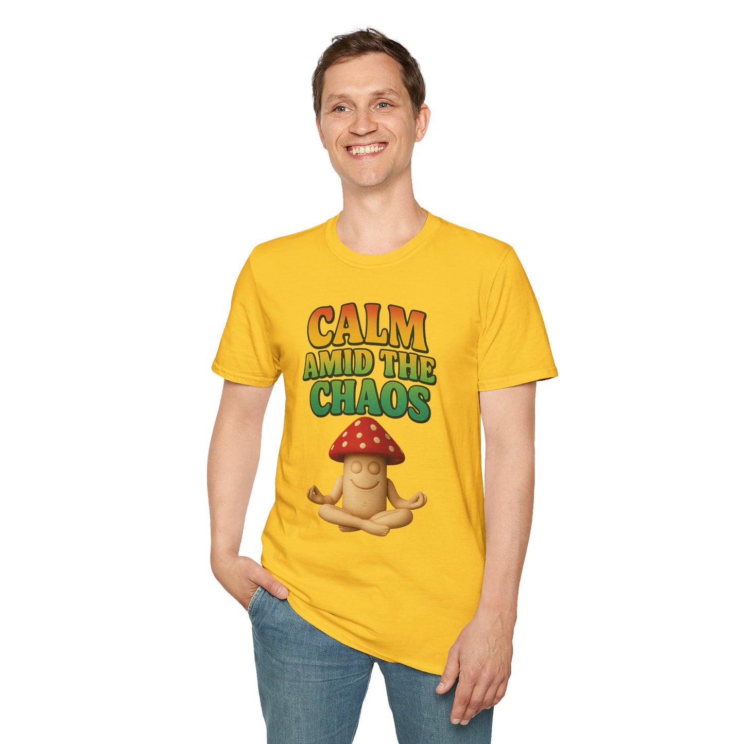 Calm Amid the Chaos Shirt, Stay Vigilant, Positive Vibes Clothing