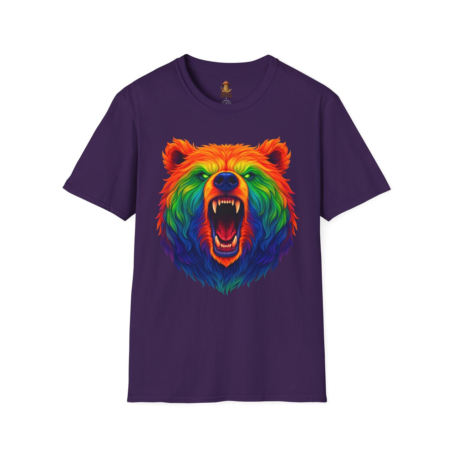 Roaring Bear 2.0 Unity Tee ( 7 chakra colors )