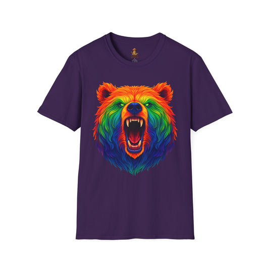 Roaring Bear 2.0 Unity Tee ( 7 chakra colors )