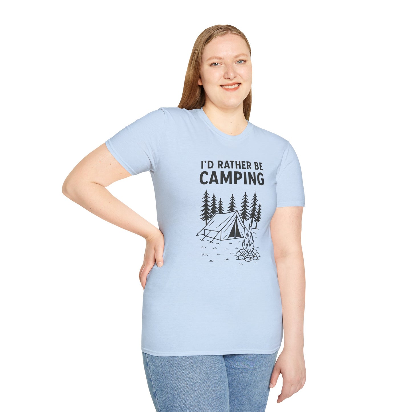I’d Rather Be Camping Tee