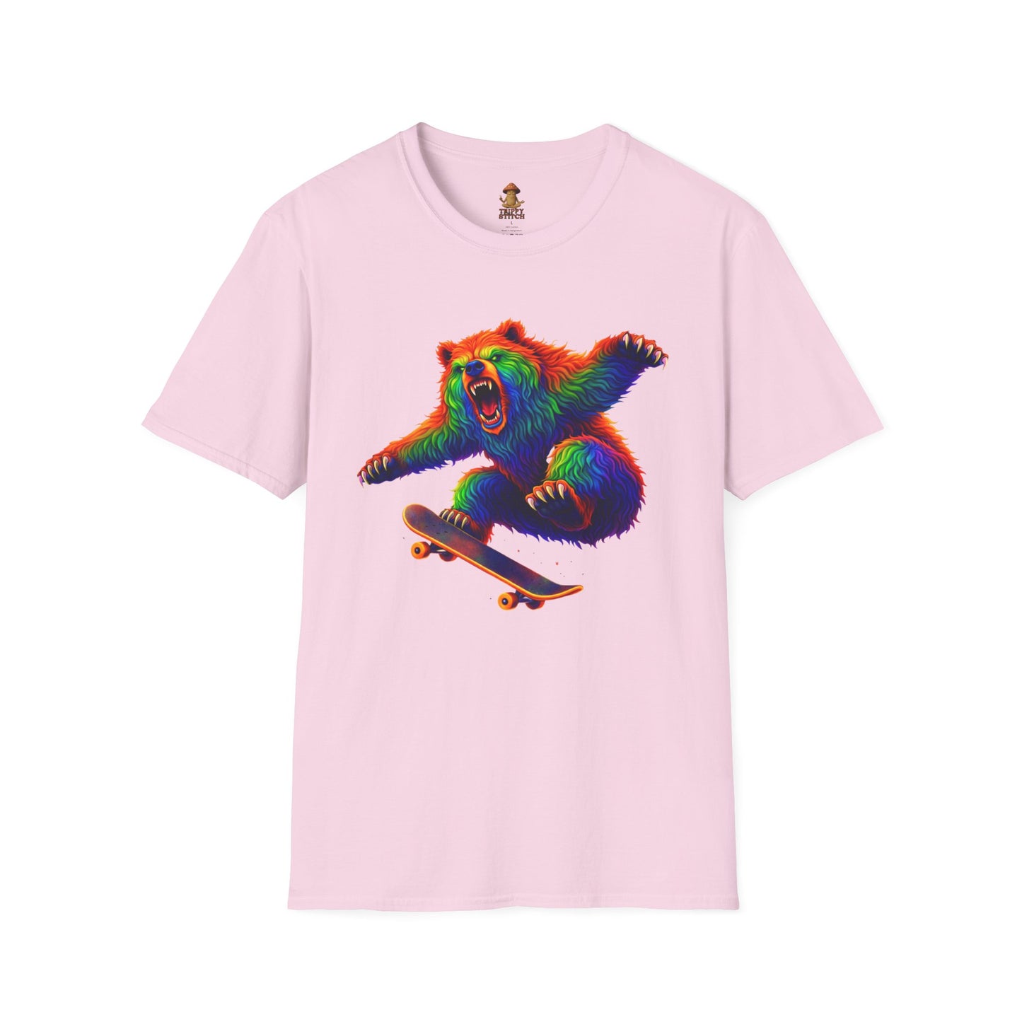 Skateboarding Bear Tee