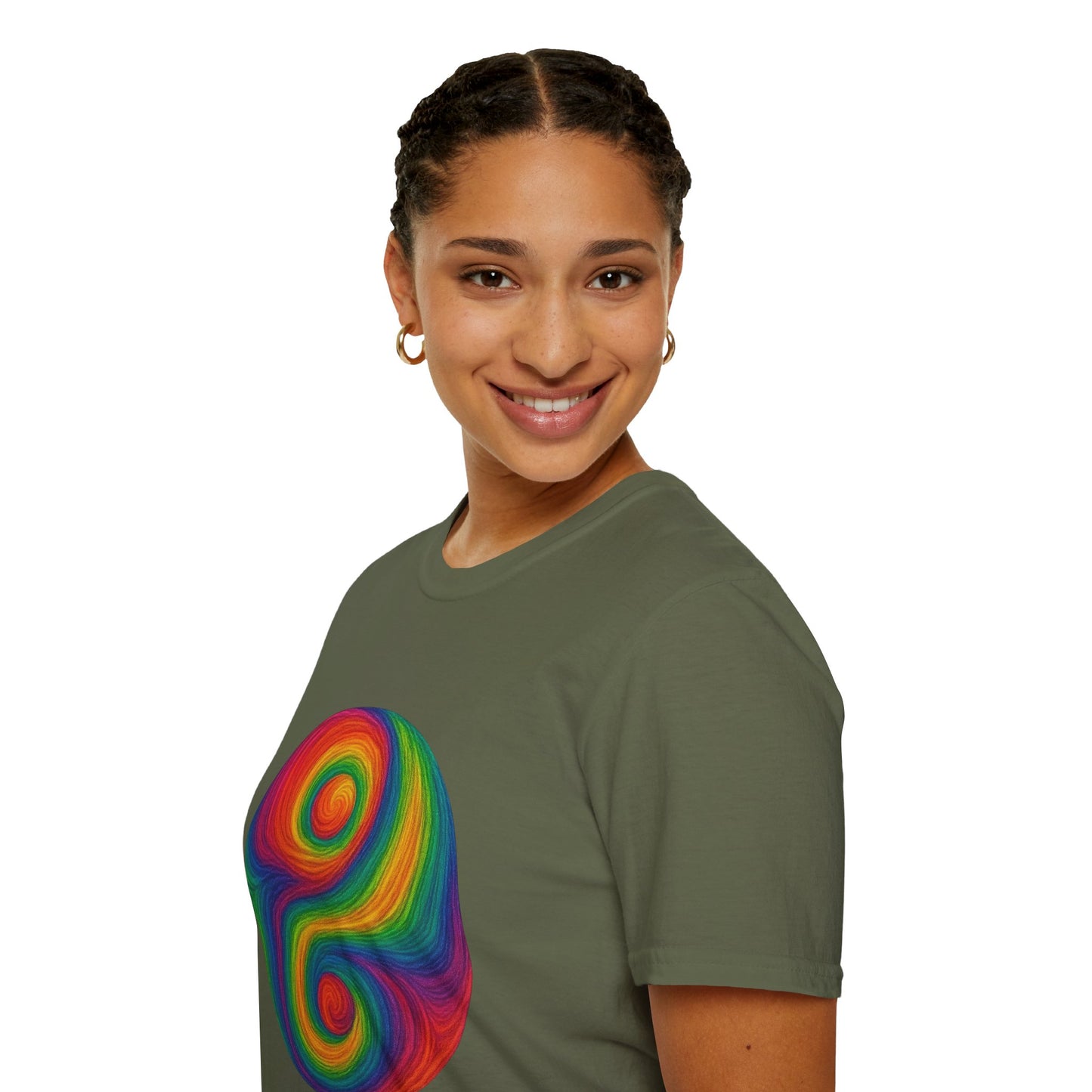 Trippy Stitch Yin Yang T-Shirt ☯️