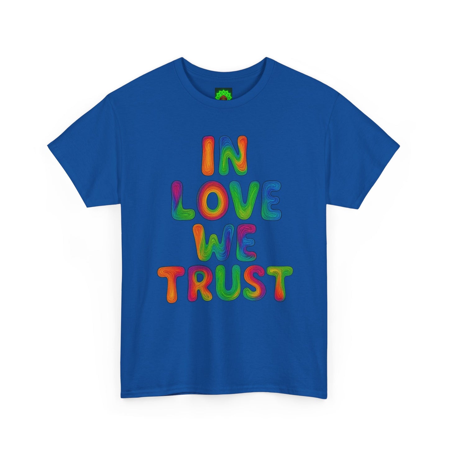 'In Love We Trust' 💙 T-Shirt, Perfect for Casual Outings, Affirmation Gifts, Everyday Wear