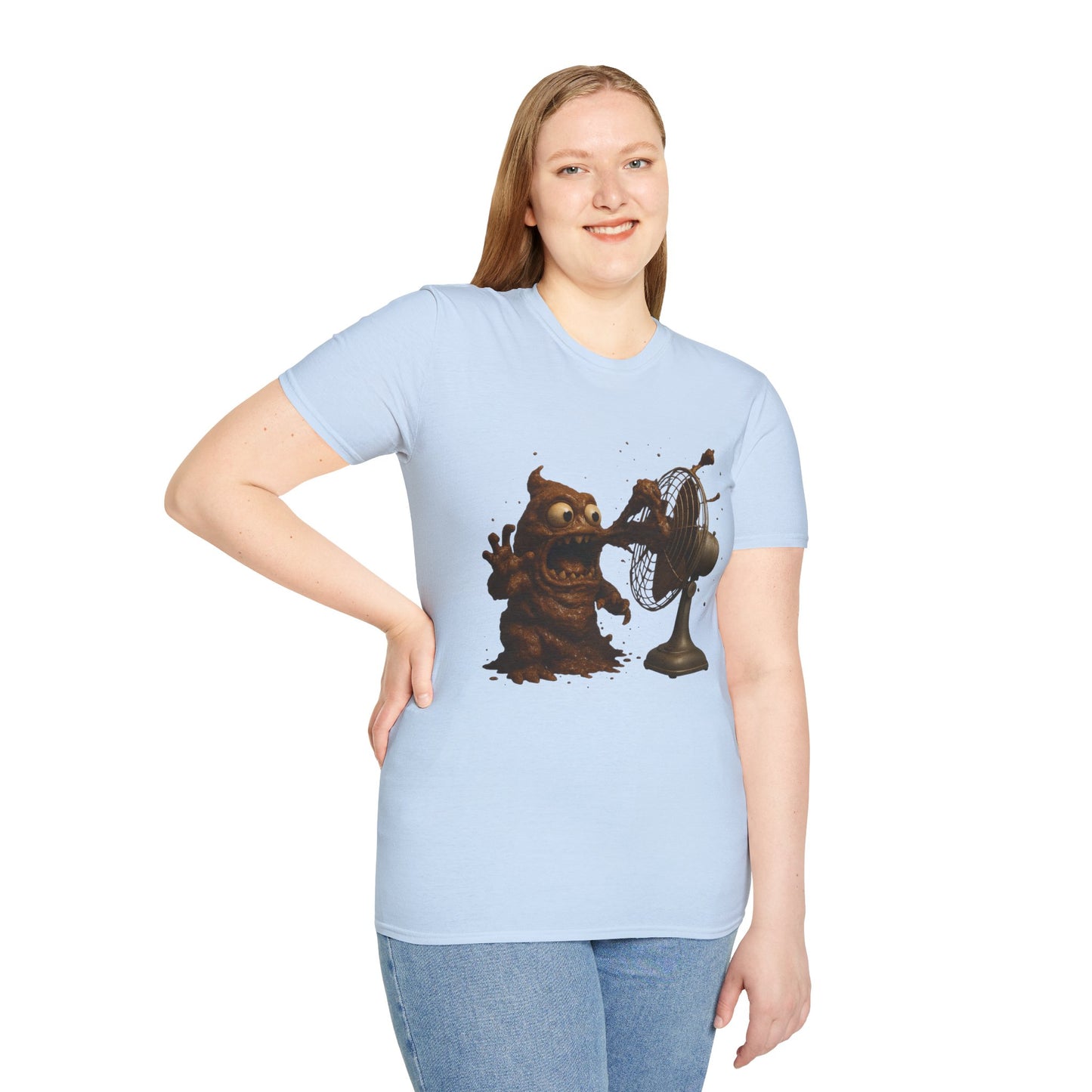 When Sh*t Hits The Fan, Funny Gift, Casual Wear, Quirky Tee, Everyday Comfort, Birthday Present