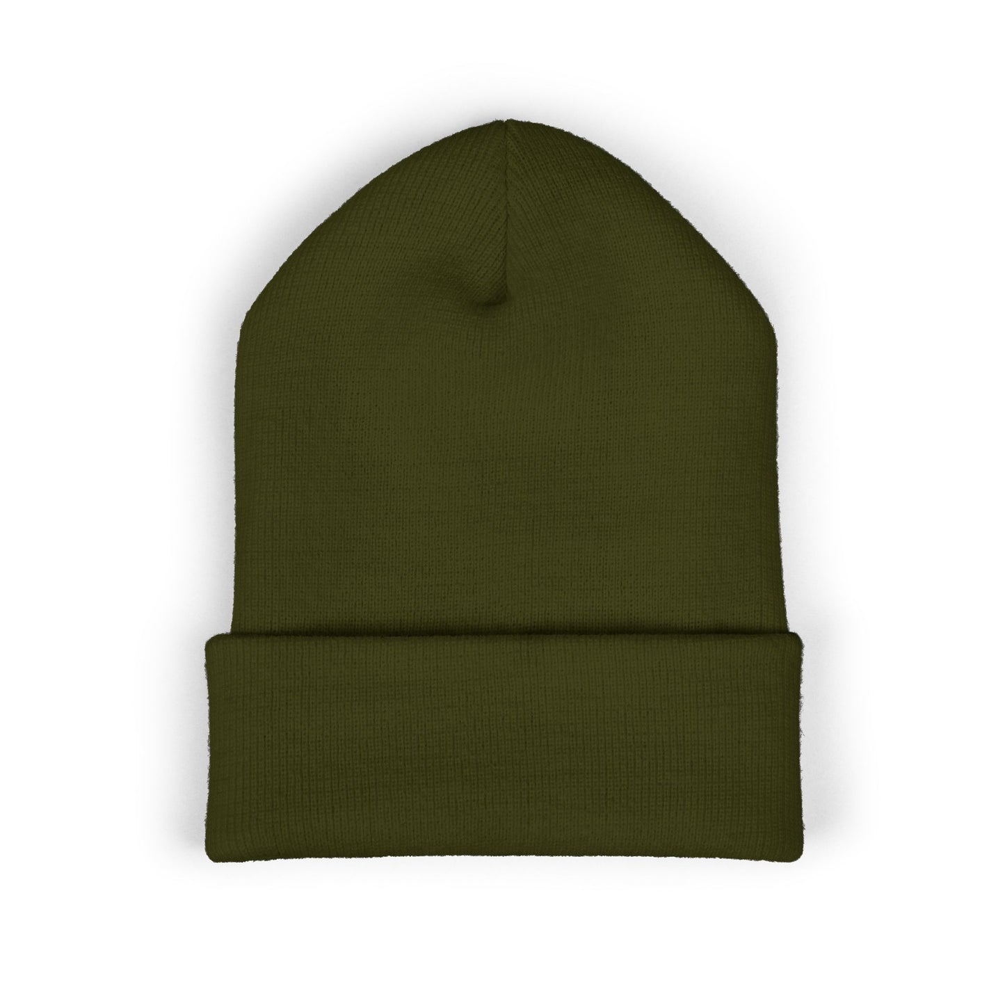 Trippy Stitch Classic Cuffed Beanie - Cozy Embroidered Knit Hat, Winter Accessories, Gift for Him/Her, Casual Beanie, Trendy Knitwear