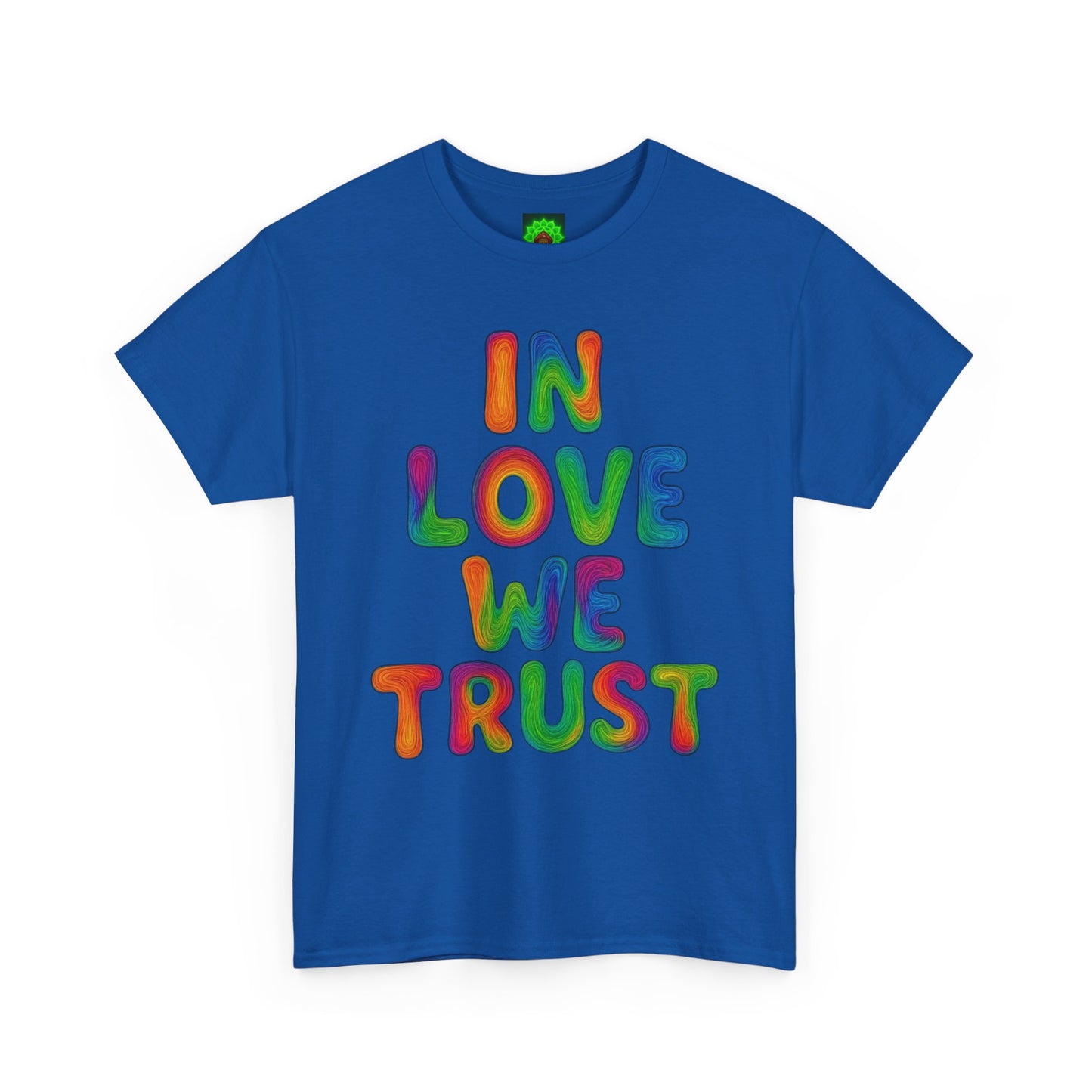 'In Love We Trust' 💙 T-Shirt, Perfect for Casual Outings, Affirmation Gifts, Everyday Wear