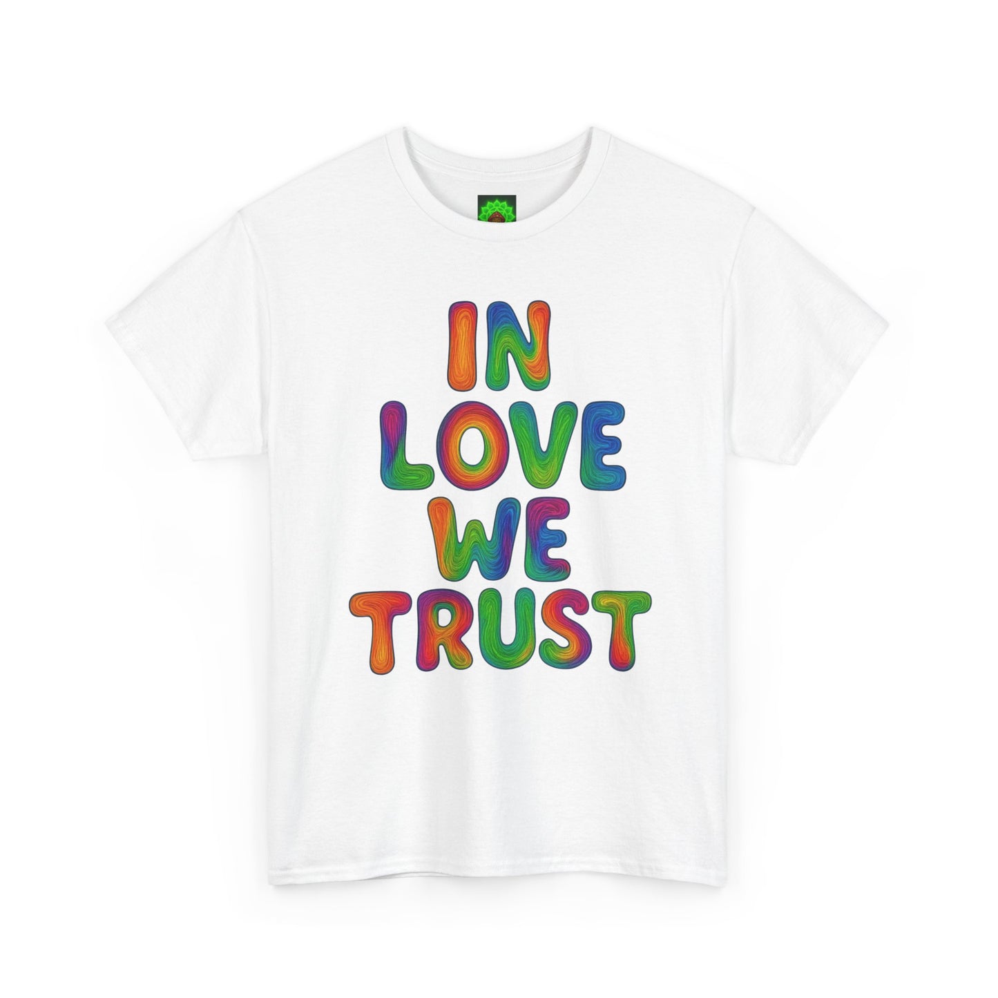 'In Love We Trust' 💙 T-Shirt, Perfect for Casual Outings, Affirmation Gifts, Everyday Wear